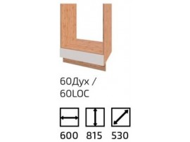 Кухня Софт (Сокме) Низ 60 духовка